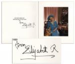 Queen Elizabeth the Queen Mother 1993 Royal Christmas Card