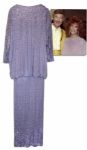 Dottie West Owned Stage Worn Vintage Gown by Lillie Rubin