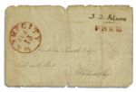 John Quincy Adams Franking Signature