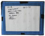 Lot of Items From The Release of ''Amistad'' -- The Shooting Script, A Ticket to The Screening at The Academy of Motion Picture Arts & Sciences, A Promo Sheet & Shadowbox Full of Prop Weapons