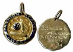 Duchess of Windsor Wallis Simpson Personally Owned Fashion Academy Award Medallion -- Inscribed to Verso, Duchess of Windsor International Society 54