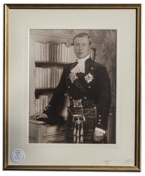 Duke of Windsor Photo From Sothebys 1997 Duke & Duchess of Windsor Auction