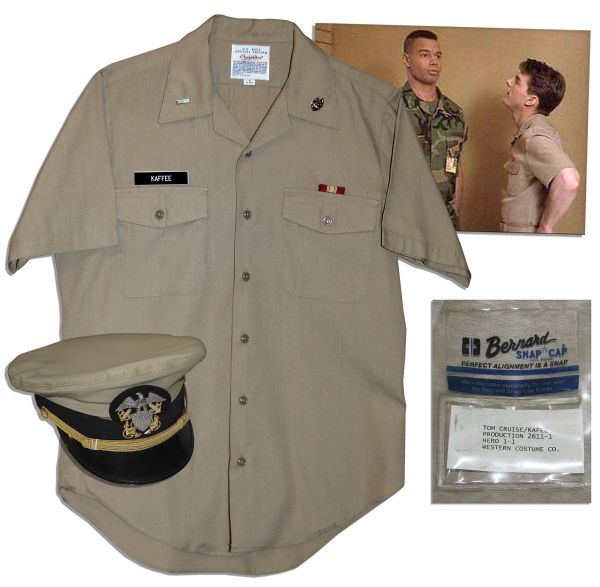 Tom Cruise A Few Good Men Hero Uniform Shirt & Hat