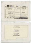 Tom Cruise ''A Few Good Men'' Hero Uniform Shirt & Hat