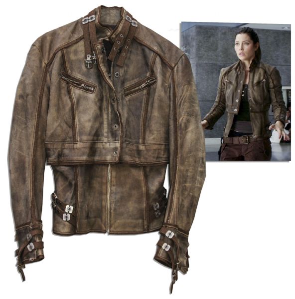 Jessica Biel Hero Jacket From Total Recall