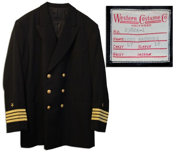 Gene Hackman Coat From Crimson Tide