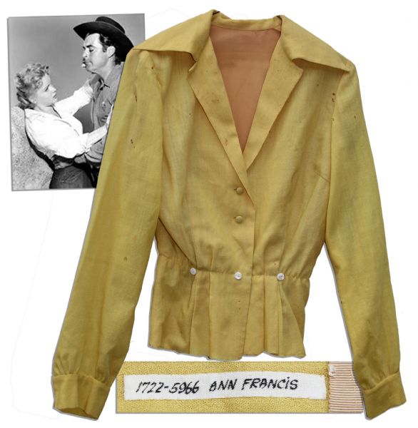 Actress Anne Francis Costume From the 1957 Film The Hired Gun