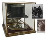 King George VI Worn Top Hat
