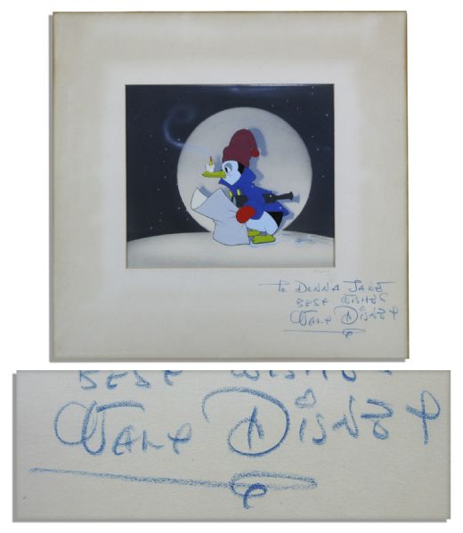 Disney Animation Cel From The Three Caballeros 