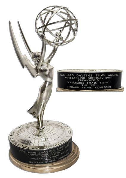 Emmy Award From 1995 -- Daytime Emmy Presented to Freakazoid! For Outstanding Original Theme Song 