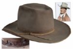 Scarce John Wayne Cowboy Hat Worn in Six Films That Defined The Iconic Actors Western Career
