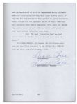 Lucille Ball Pension Plan & Trust Twice-Signed