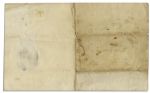 DOI Signer Samuel Huntington 1790 Document Signed as Governor of Connecticut