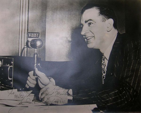 Senator Joe McCarthy Cold War Photo Signed -- 19.5 x 15.5