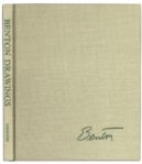 Thomas Hart Benton Hardbound Drawing Catalog Signed