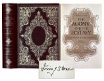Signed Limited Edition of Irving Stones The Agony and the Ecstasy -- Fine