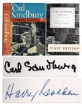 Carl Sandburg Signed First Edition of Carl Sandburg