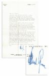 Albert Speer Letter Signed -- ...I [dont] personally condone Nixons actions...Lets hope that the next election will produce a capable and intelligent leader for the United States...