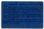 Very Early Indianapolis Motor Speedway Ticket Stub -- From the Pre-500 Races
