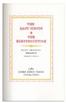 Ray Bradbury Signed ''The Last Circus & The Electrocution'' Book -- With Humorous Sketch by the Imaginative Author
