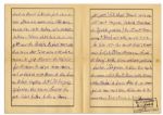 Dachau Concentration Camp Letter -- 1941 German Prisoner Letter on Dachau Stationery