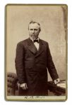 Rutherford B. Hayes Signed Cabinet Card -- With PSA/DNA COA