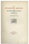 Mark Twain Dual-Signed Copy of ''The Works of Mark Twain'' -- Signed Both as ''Mark Twain'' & ''S. L. Clemens''