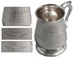 Jackie Kennedy Personally Owned Sterling Silver Piece -- Gifted by Jackie to Her Mother and Engraved Jackie / Caroline / John