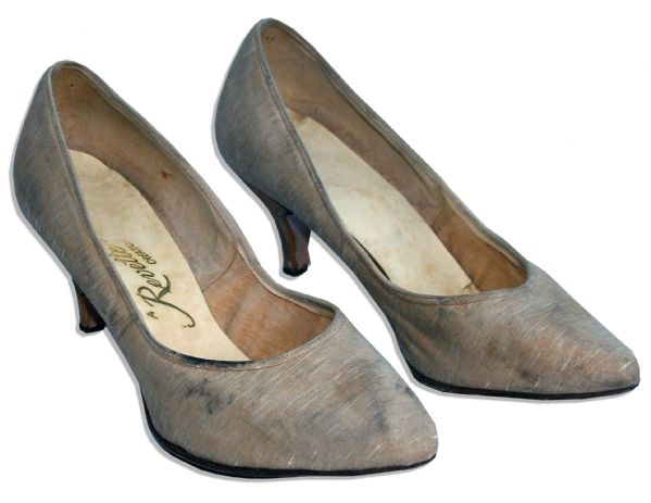 Jackie Kennedy Personally Owned & Worn High Heel Shoes -- Shoes by Revette