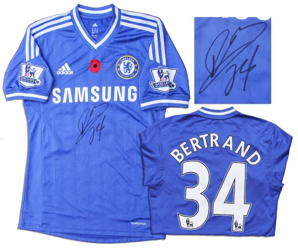 Ryan Bertrand Chelsea Shirt Signed