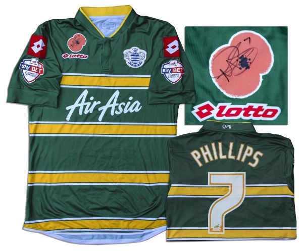 Matt Phillips Match Worn Queens Park Rangers Shirt Signed