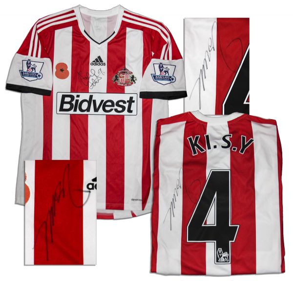 Ki Sung-Yueng Match Worn Sunderland Football Shirt Signed