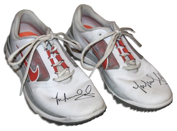 Michelle Wie Worn Golf Shoes Signed