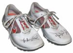Michelle Wie Worn Golf Shoes Signed