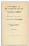 President Lincoln's Bodyguard, William Crook Signed Book ''Memories of the White House''