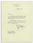 President Lyndon B. Johnson 1965 Typed Letter Signed