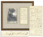 Jefferson Davis Letter Signed -- ... Mr. Ashe is I am sure fully entitled to confidence and would prove a valuable officer. If appointed it will be a personal favor to yours... -- 1860