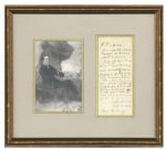 Jefferson Davis Letter Signed -- ''... Mr. Ashe is I am sure fully entitled to confidence and would prove a valuable officer. If appointed it will be a personal favor to your's...'' -- 1860