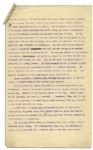 Drafted Chapter of ''A True History of the Assassination of Abraham Lincoln and of the Conspiracy of 1865'' -- By Louis Weichmann, Prosecution Witness at Lincoln Assassination Trial