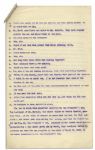 Drafted Chapter of ''A True History of the Assassination of Abraham Lincoln and of the Conspiracy of 1865'' -- By Louis Weichmann, Prosecution Witness at Lincoln Assassination Trial