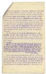 Drafted Chapter of ''A True History of the Assassination of Abraham Lincoln and of the Conspiracy of 1865'' -- By Louis Weichmann, Prosecution Witness at Lincoln Assassination Trial