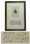 Rare Unpublished Thoreau Handwritten Notes -- Relating to His Theme of Actual Experience -- ...principle witness. We do not want want [sic] to see hear the man who saw the track only...