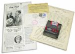 Collection of Hindenburg Items -- Including a Shaving Kit Recovered From the Debris of the Fateful 1937 Disaster