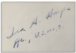 Scarce Set of Three Photos Signed by Each of the Iwo Jima Flag Raising Survivors -- Hayes, Gagnon & Bradley