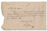 Alexandre Dumas Autograph Letter Signed 
