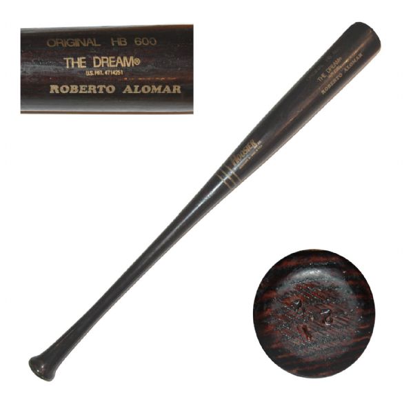Hall of Famer Roberto Alomar Game-Used Bat