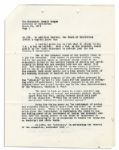 Walter O'Malley Autograph Note Signed Upon a Letter to Ronald Reagan -- ''...Calder Mackay at age 80 continues to be on the ball!''
