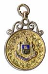 Early F.A. Challenge Cup Gold Medal -- Issued to Famed Sheffield United Footballer Ernest Needham -- From the 1923-1924 Season