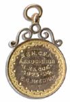 Early F.A. Challenge Cup Gold Medal -- Issued to Famed Sheffield United Footballer Ernest Needham -- From the 1923-1924 Season