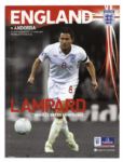 World Cup Program Signed by 18 Former Members of the English National Football Club